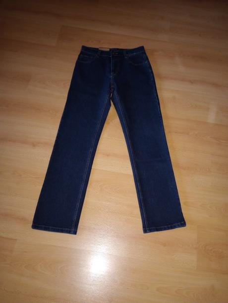 Tmavomodré pánske rifle m/l, 32