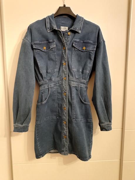 Dámske riflové saty, tally weijl,s