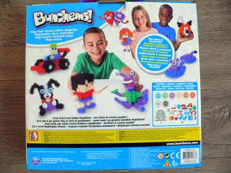 Bunchems zvieratká megabal.-kreatívna stavebnica, 