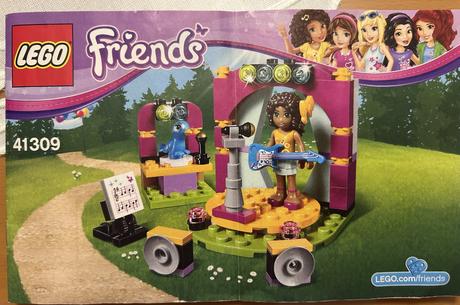 Lego friends - andreino podium - komplet,
