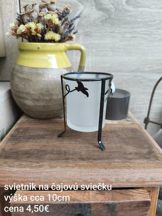 Svietnik na sviečku,