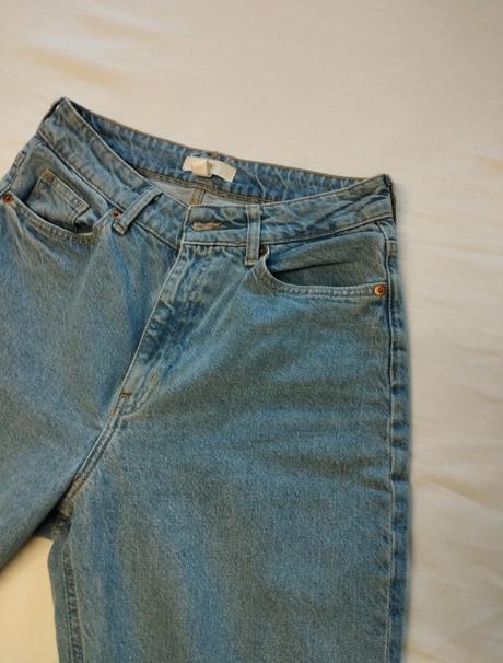 Riflové nohavice, h&m,m