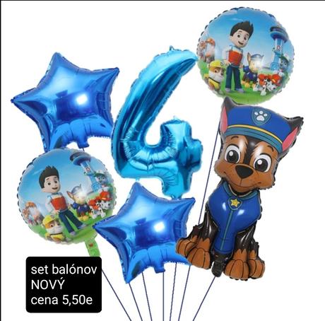 Párty doplnky - paw patrol, 