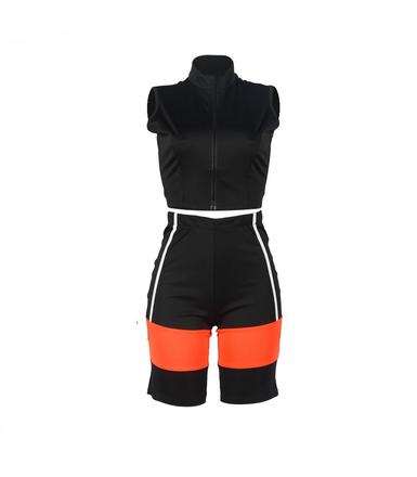 Súprava legíny +crop top, m