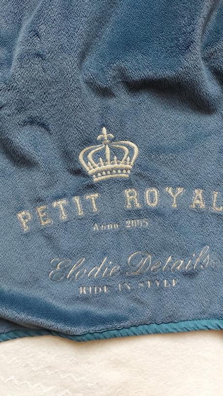 Zamatová deka elodie details petit royal, 