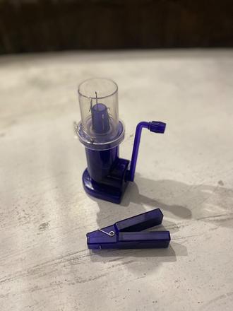 Mlynček na výrobu pletenej dutinky, 