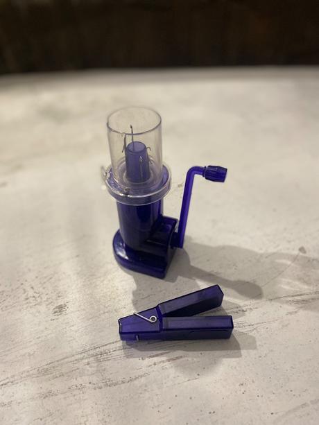 Mlynček na výrobu pletenej dutinky, 