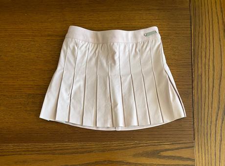 Prekrásna skladaná kožená suknička mayoral, mayoral,110