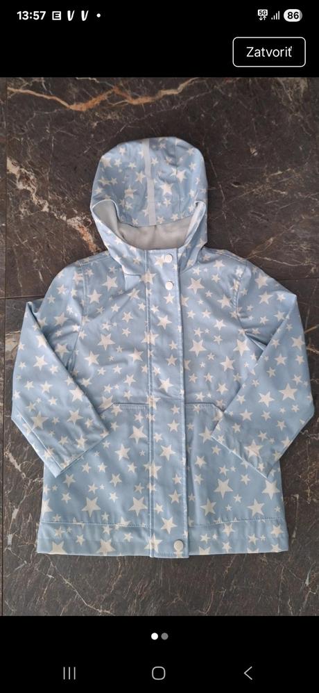Dievčenska vetrovka, primark,116