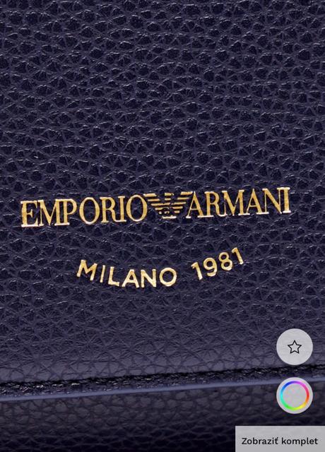 Emporio armani crossbody originál kabelka, armani