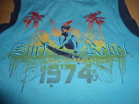 Modre tricko, c&a,122