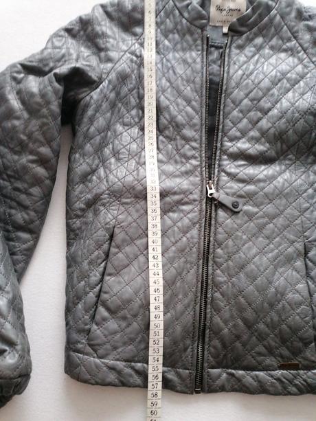 Koženková bunda, pepe jeans,s