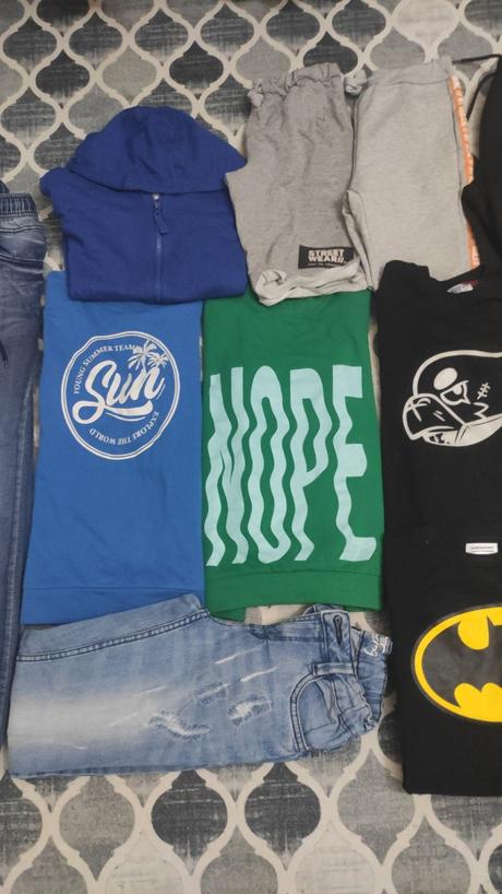 Balík chlapčenské oblečenie veľ. 140a 146, 140–152