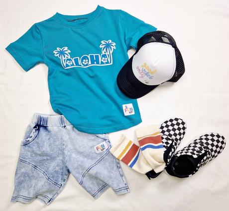 Funkids detské šortky jeans, 92 / 98