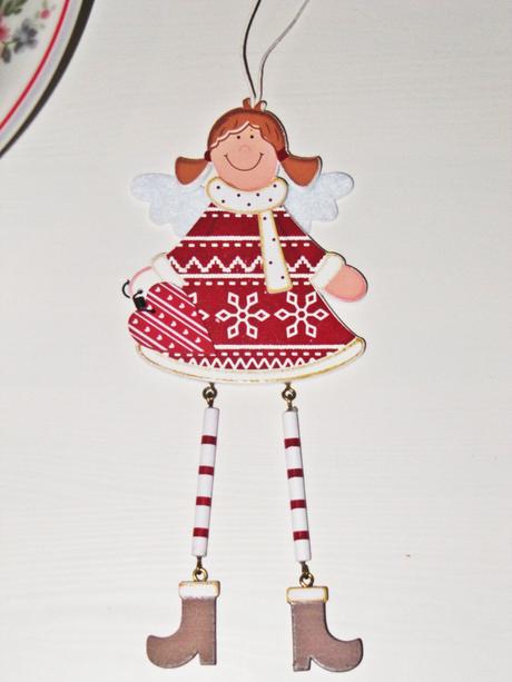 Vianočné dekorácie - sada 6  kusov, 