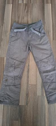 Šedé nohavice, možné ovinutie, zn. f&f, veľ. 122, f&f,122
