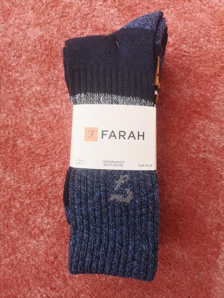 Farah pánske ponožky 4 páry veľkosť 39-45, 39 / 40 / 42 / 44 / 46