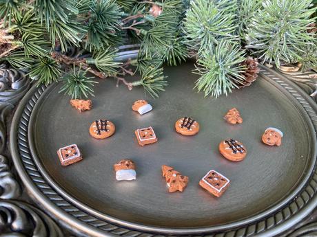 Mini samolepiace perníky - ( sada 12 ks ),