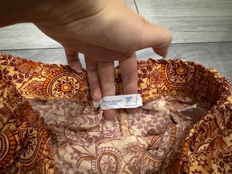 Dámske šortky m žlté, primark,m