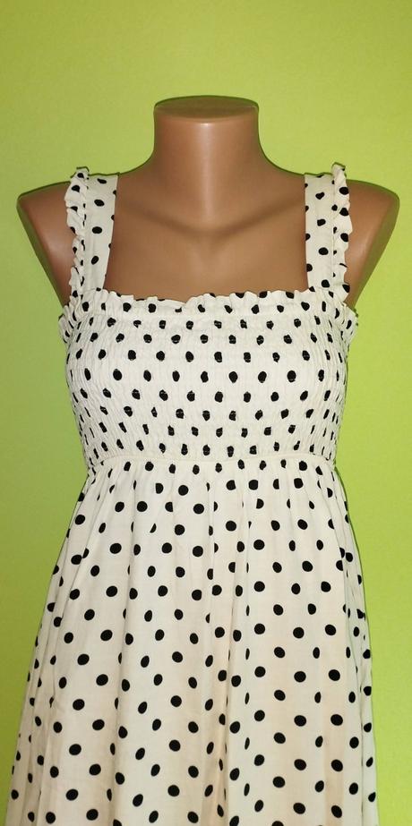 Šaty s bodkami xs-l, zara,s