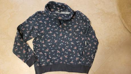 Mikina dámska s golierom, clockhouse,s