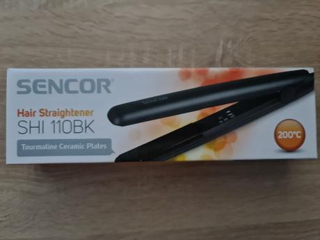 Žehlička na vlasy sencor, nová, 