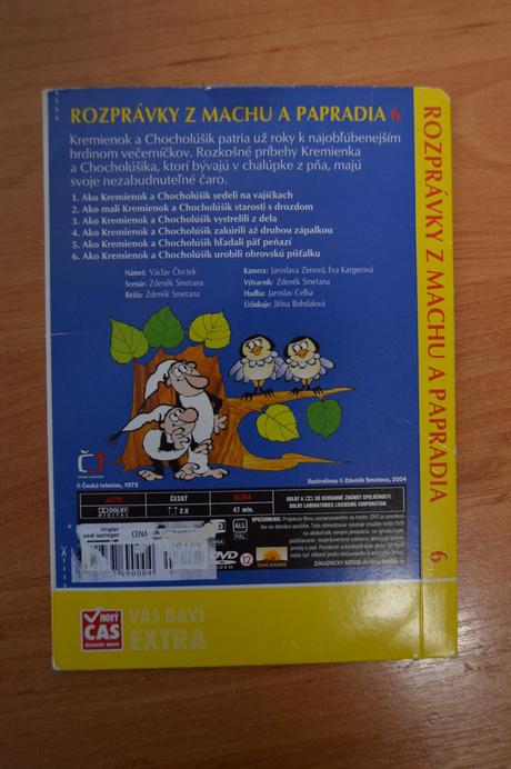 Dvd kremienok a chocholúšik, 