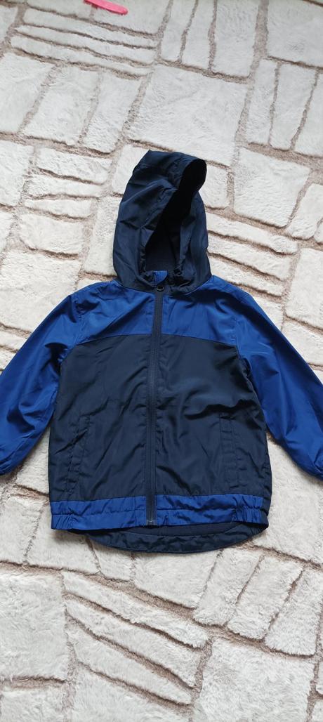 Detská prechodná vetrovka - tmavomodrá v. 104, pepco,104