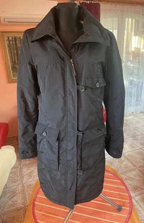 Dlhý dámsky kabát different blue, m