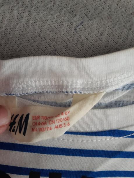 Chlapčenské tričko, h&m,110