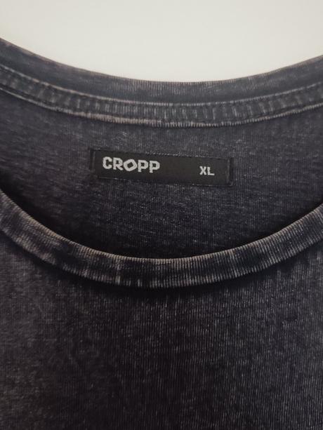 Šaty s efektom rifloviny cropp, xl