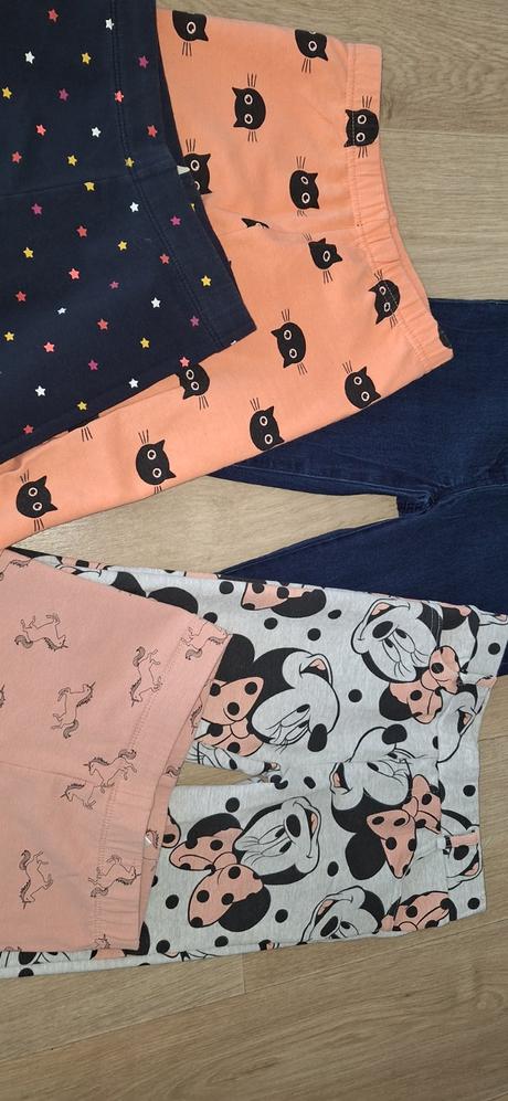 Leginy teple + rifle, h&m,128