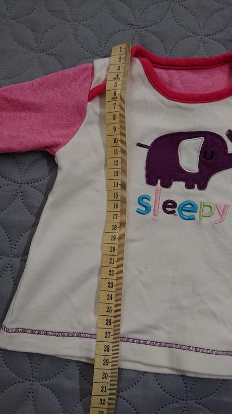 Makucke tricko so slonikom, mothercare,80