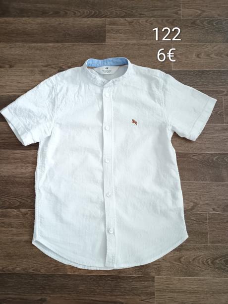 Košeľa s krátkym rukávom, h&m,122