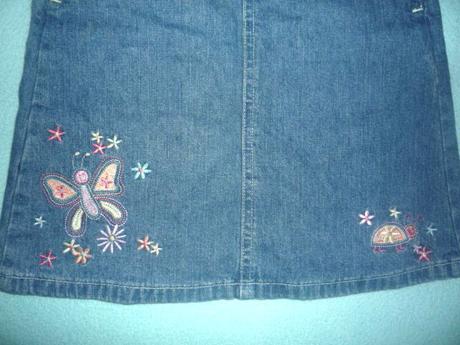 Riflové šaty, bambini,86