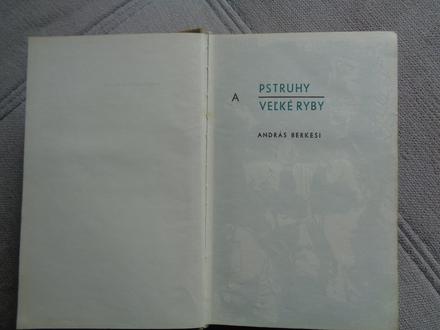 Predám knihu pstruhy a veľké ryby,