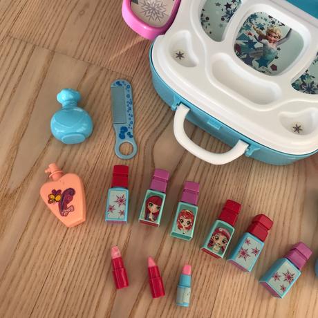 Kozmeticky kufrik frozen / kadernictvo, 