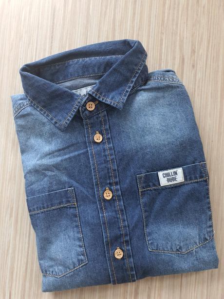 Riflová košeľa ch8, pepperts,140