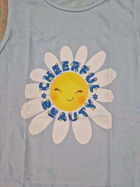 Pyžamo bavlnené mayoral bledomodré krátke, mayoral,152