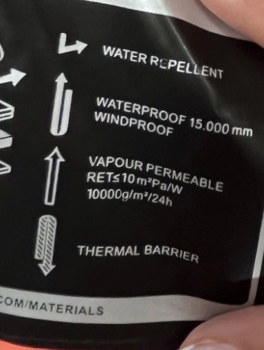 Funkčná nepremokavá bunda, alpine pro,146