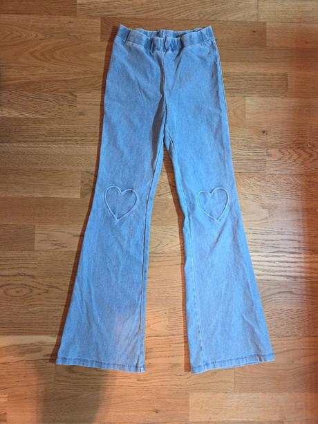 Dievčenské zvoncové legíny, h&m,134