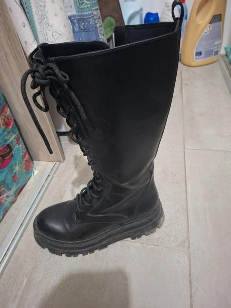 Vysoké topánky, zara,39