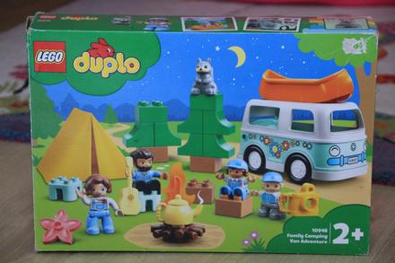 Lego duplo rodinné kempovanie,
