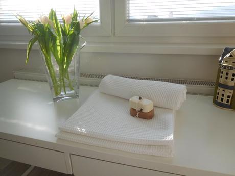 Vaflová bavlna - uteráky-140 x 70 cm, nové, 