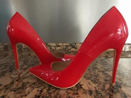 Červené lodičky 36, 36