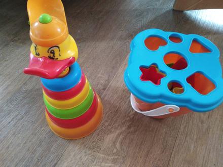 Vkladacka a navliekaci káčer, cena spolu,