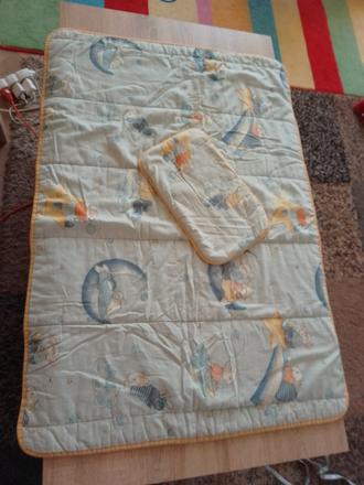 Detský paplón+ vankúš, šírka (cm): 75,dĺžka (cm): 100