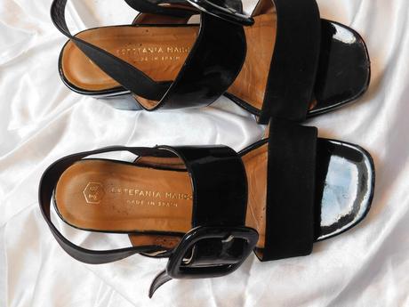 Luxusne kožene sandalky, 36