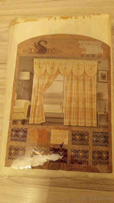 Záclona, záves,