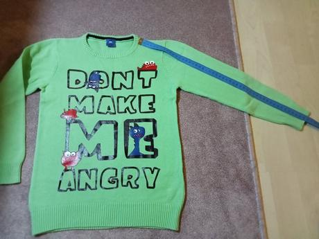 Prekrásny cvernový pulovrík, kiki&koko,122